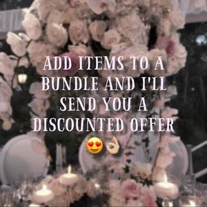 Bundle multiple items for special discounts!